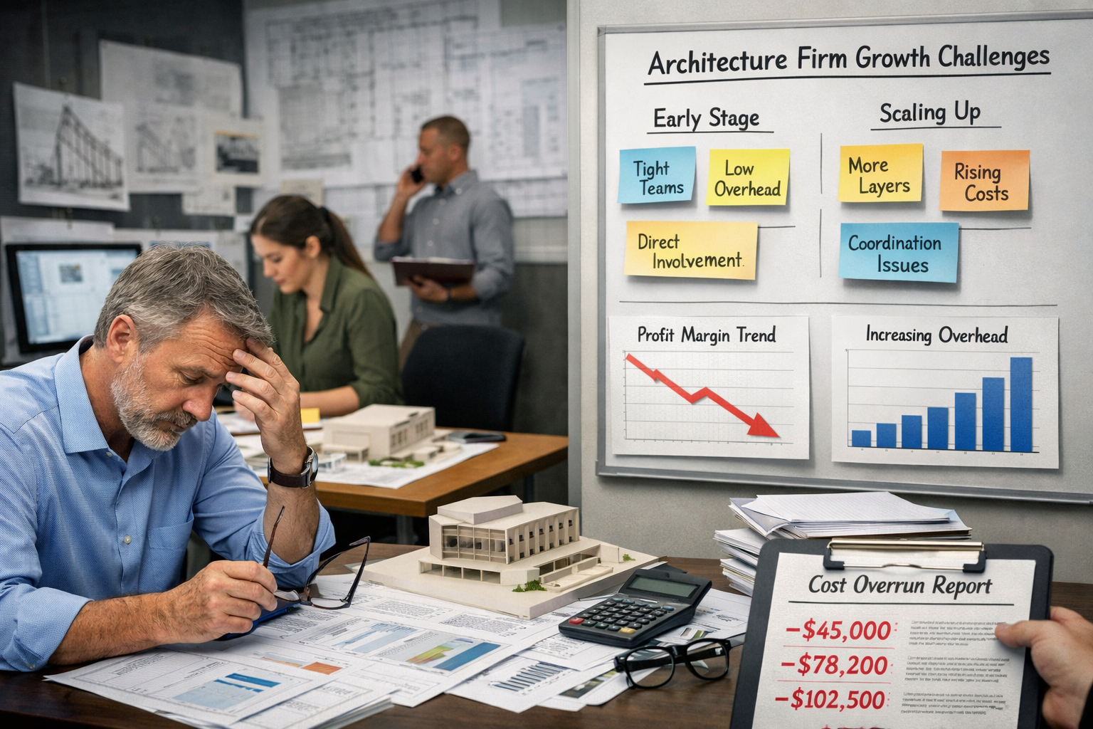 Why Architecture Firms Lose Profitability as They Grow